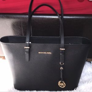 Micheal Kors black tote